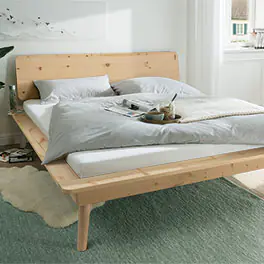 Massief houten bed "Zanira" | allnatura